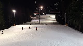 Нощно на Боровец | Night skiing in Borovets