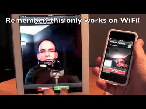 Apple iPad 2 FaceTime: Setup & Demo Apple iPad 2 FaceTime: Setup & Demo