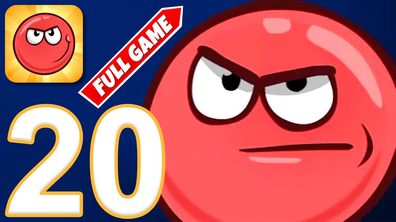 Red Ball 4 - Gameplay Walkthrough Part 20 - Full Game: All Levels And ...