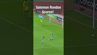 Salomon Rondon scores a BANGER to give Pachuca the lead :soccer:️ #Pachuca #CONCACAF #soccer