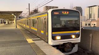 209系2000番台マリC437編成+マリC407編成本千葉発車