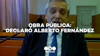 ALBERTO FERNÁNDEZ DEFENDIÓ a CRISTINA y se CRUZÓ con el FISCAL que IMPULSA la ACUSACIÓN