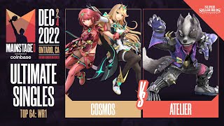 Cosmos (Pyra/Mythra) vs Atelier (Wolf) - Ultimate Top 64 Winners Round 1  - Mainstage 2022