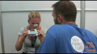 Spirometry: how to take a lung function test