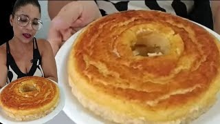 O BOLO DE MACAXEIRA MAIS CREMOSO E MAIS FÁCIL DO MUNDO! DESMANCHA NA BOCA!