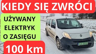 Kiedy Się  ZWRÓCI. UŻYWANE Auto Elektryczne o zasięgu 100km.