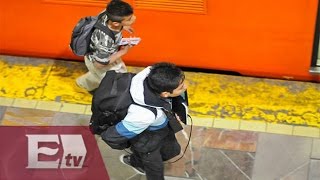 Menores son víctimas de explotación laboral en el Metro/ Atalo Mata