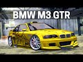 NFS Most Wanted - BMW M3 GTR (Fully Customizable)