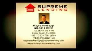 Wayne Rohrbaugh of Supreme Lending Branch Manager