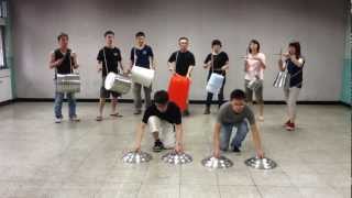 2012新北市全國鼓王爭霸賽：大擊大力打擊重奏團 Orange Power Percussion Ensemble