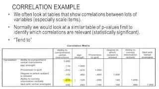 Week 8 - Correlation