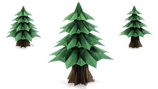 Origami Christmas Tree (Fir tree) Francesco Guarnieri