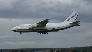 Antonov Airlines An-124 UR-82027  Landing + Take-Off Zurich Airport 14.09.2022