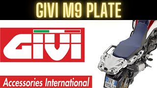 Givi M9 Aluminum Monokey Plate