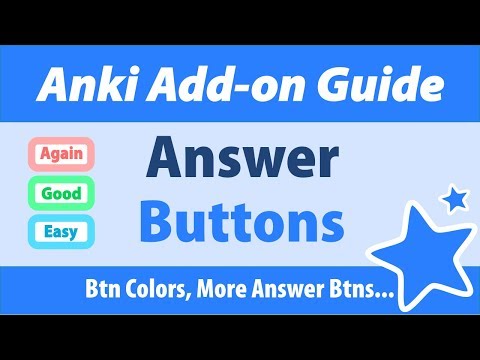 Anki Add-on Guide: Customize Your Answer Buttons