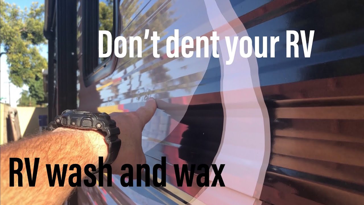 RV Wash And Wax (RV Living) - YouTube