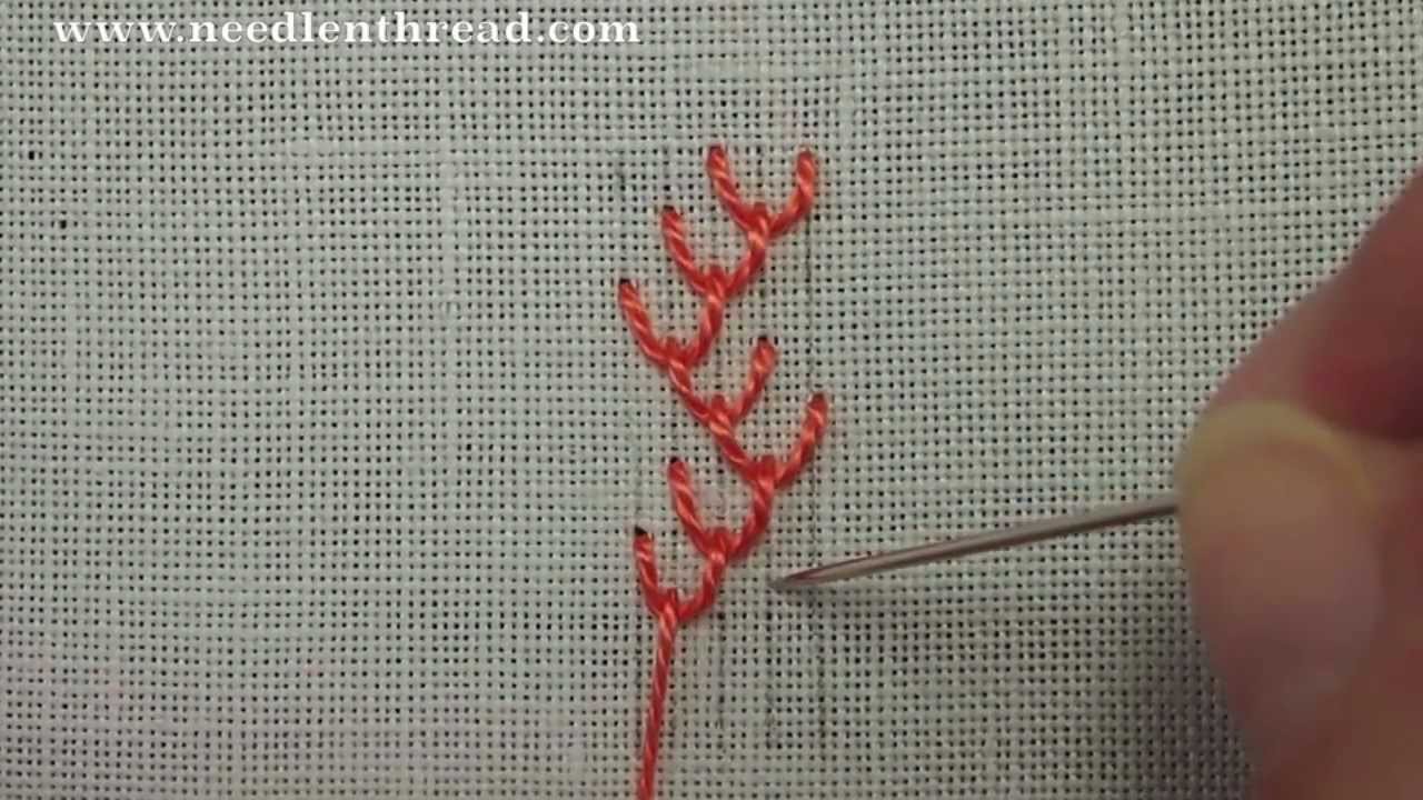 Double Feather Stitch Youtube