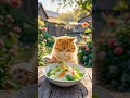 the cat chef to teach you how to cook again！so cute！ cute pets