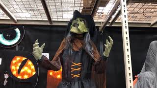 Menards 2018 Animated Bobble Head Witch