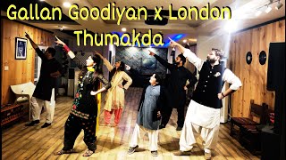 Gallan Goodiyan x London Thumakda Best Pakistani Wedding Dance |Urban Tehelka Dance Studios|