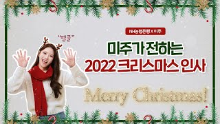 [NH농협은행 X 미주] 미주가 전하는 2022 크리스마스 인사 🎄