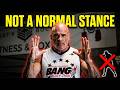 Why Bas Rutten Does NOT Use a Traditional Fight Stance