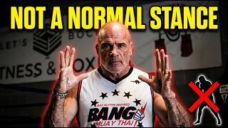 Why Bas Rutten Does NOT Use a Traditional Fight Stance