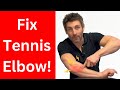 How To Fix Tennis Elbow - WITH A SPOON!