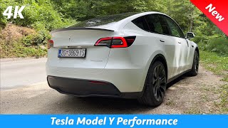 Tesla Model Y Performance 2022 - FULL review in 4K | Exterior - Interior (Made in Germany)