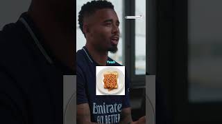 Absolutely NO beans on toast for Gabriel Jesus 🙅‍♂️