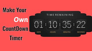 Make a Countdown Timer with Python Programming | For Beginners | create countdown timer in hindi