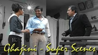 Ghajini - Super Scenes | Suriya | Asin | Nayanthara | Harris Jayaraj | A. R. Murugadoss