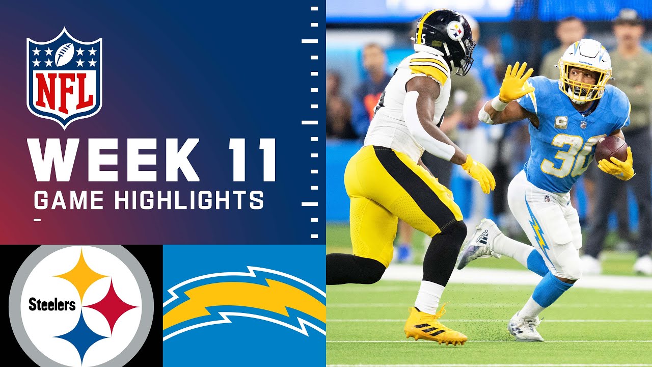 Steelers Vs. Chargers Week 11 Highlights | NFL 2021 - YouTube