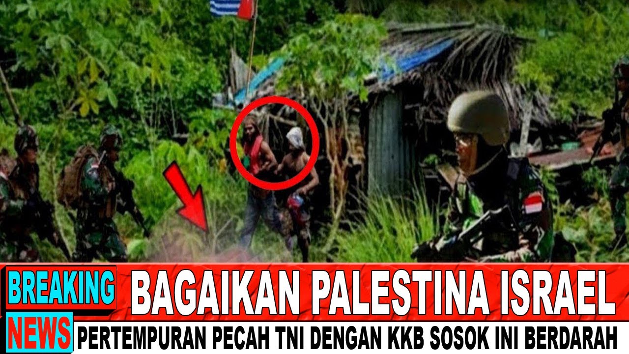 GEGER! BAGAIKAN PALESTINA ISRAEL PERTEMPURAN PECAH TNI VS KK.B SOSOK ...