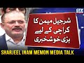 Sharjeel Memon Media Talk | Environment Friendly Buses inauguration | Peoples Bus Service Sindh