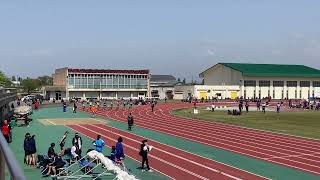 2023下越選手権中学男子100m予選RizeAC新井田城ノ輔