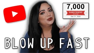 HOW TO GROW ON YOUTUBE FAST 2021 | TIPS FOR SMALL YOUTUBERS
