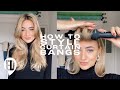 HOW TO STYLE CURTAIN BANGS WITH BRUSH 40 MM | @kirstenvo