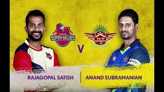 TNPL 2.0: Chepauk Super Gillies vs TUTI Patriots