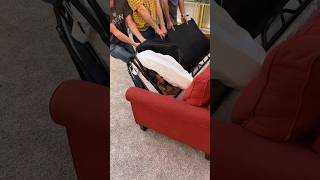 Girl stuck in pull out couch! 😱