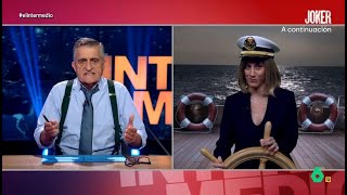 'Giorgia Meloni' explica a Wyoming su nuevo 'plan antimigración' - El Intermedio