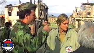 Вуковар 1991 - Расправа између Веселина Шљиванчанина и представника Црвеног Крста