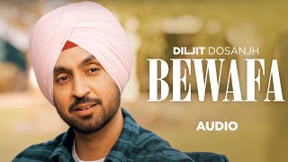 Bewafa - Diljit Dosanjh (Audio) | Babbu  | Goldboy | Latest Punjabi Song 2023 | Speed Records