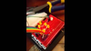 Raspberry Pi 2 single seven segment display countdown