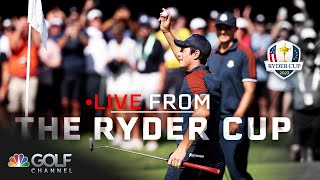 Viktor Hovland hits hole-in-one in practice round | Live From the Ryder Cup | Golf Channel