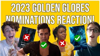 2023 Golden Globes Nominations REACTION! (WHAT DID WE JUST WATCH?!?!?!?!)