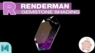 Renderman 23 Procedural Gemstone Shader Tutorial