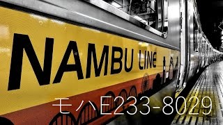 【全区間走行音】JR南武線 E233系8000番台 川崎→立川(各駅停車)