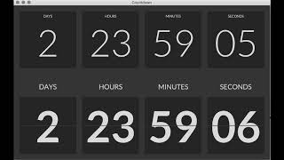 TilesFX Countdown Timer