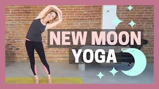 New Moon Yoga Flow - Set Your Intention \u0026 Tune In